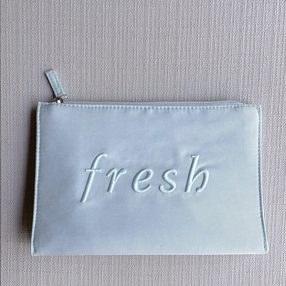 Fresh Sky Blue Cosmetic beauty Pouch